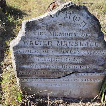 MARSHALL Walter -1871