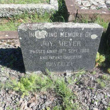 MEYER Joy -1960 :: MEYER Beverley