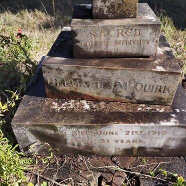 McQUIRK Bernard J. -1915