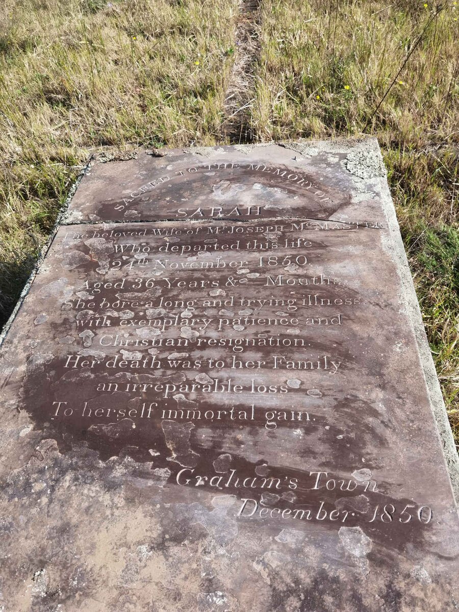 MCMASTER Sarah -1850