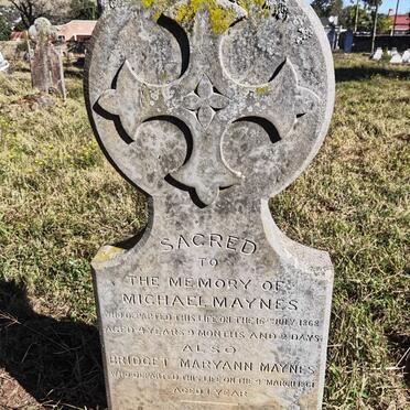 MAYNES Michael -1868 :: MAYNES Bridget Maryann -1861