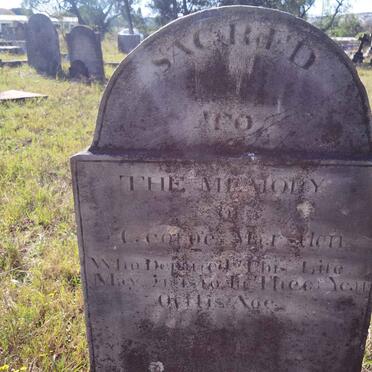 MARSDEN George -1840