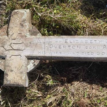 OVERTON Charles Frederick 1839-1887 &amp; Elizabeth Gardener AYLIFF -1897 _2