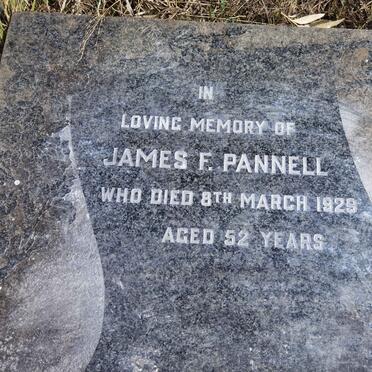 PANNELL James F. -1929