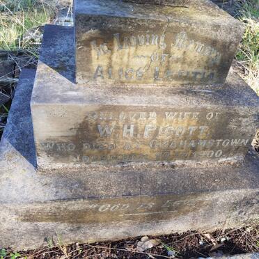 PIGOTT Alice Letitia -1900