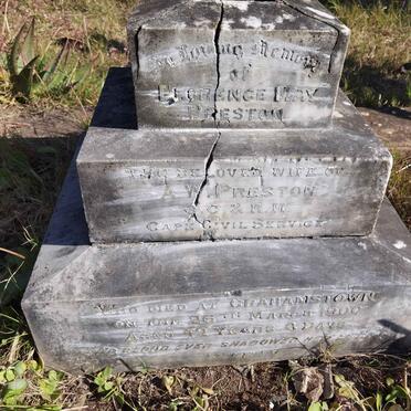 PRESTON Florence May -1900