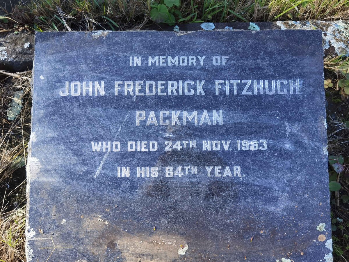 PACKMAN John Frederick Fitzhuch -1963