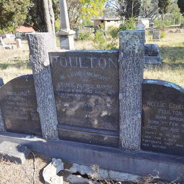 POULTON Louisa Jane nee WEBSTER 1853-1923 :: POULTON George Alfred Marsh 1882-1971 :: POULTON Nellie Ethelwyn nee BROOK 1890-1967