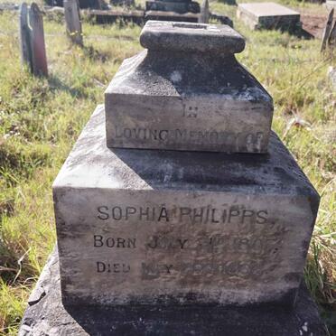 PHILIPPS Sophia 1807-1892
