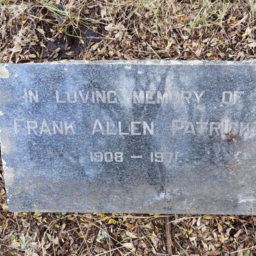 PATRICK Frank Allen 1908-1971