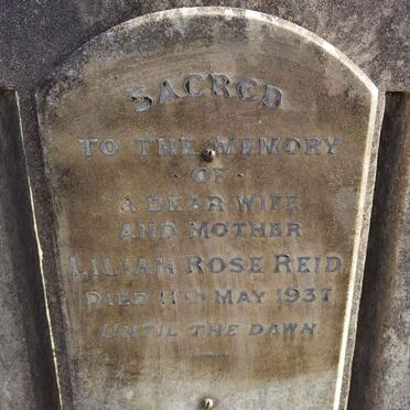 REID Lilian Rose -1937