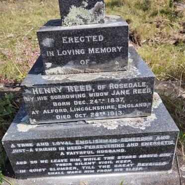 REED Henry 1837-1913