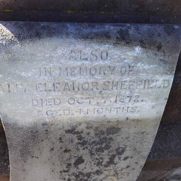 SHEFFIELD Amy Eleanor -1872