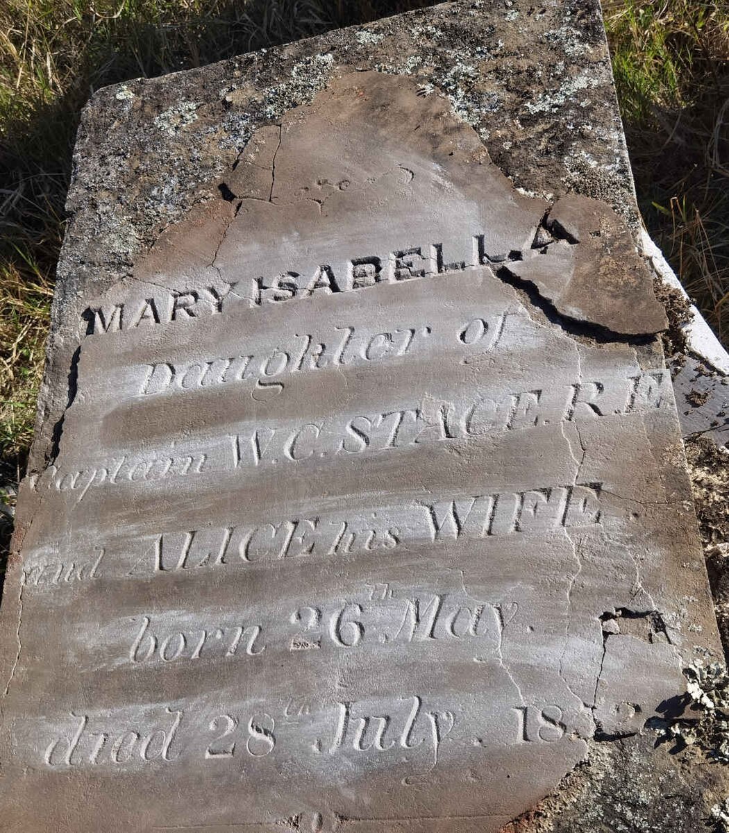 STACE Mary Isabella 18??-1852