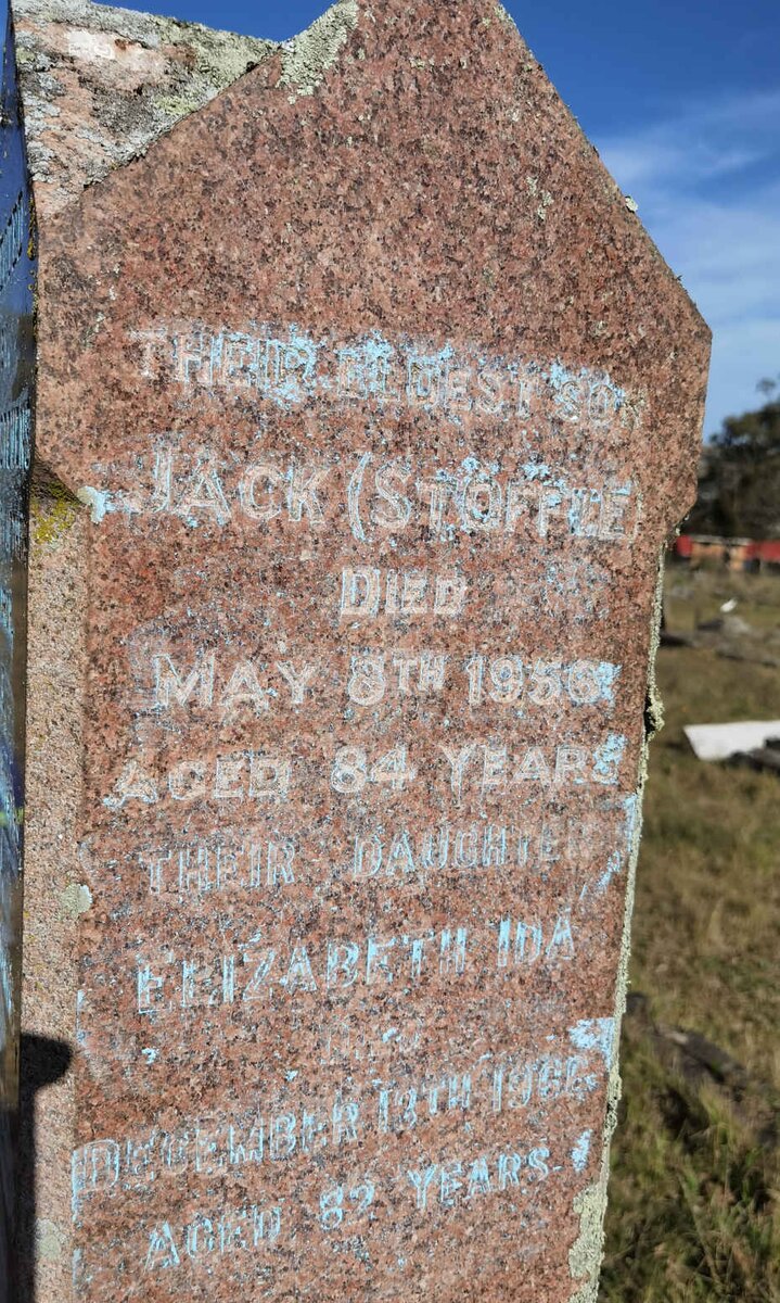 STEVENS Jack -1956 :: STEVENS Elizabeth Ida -1966