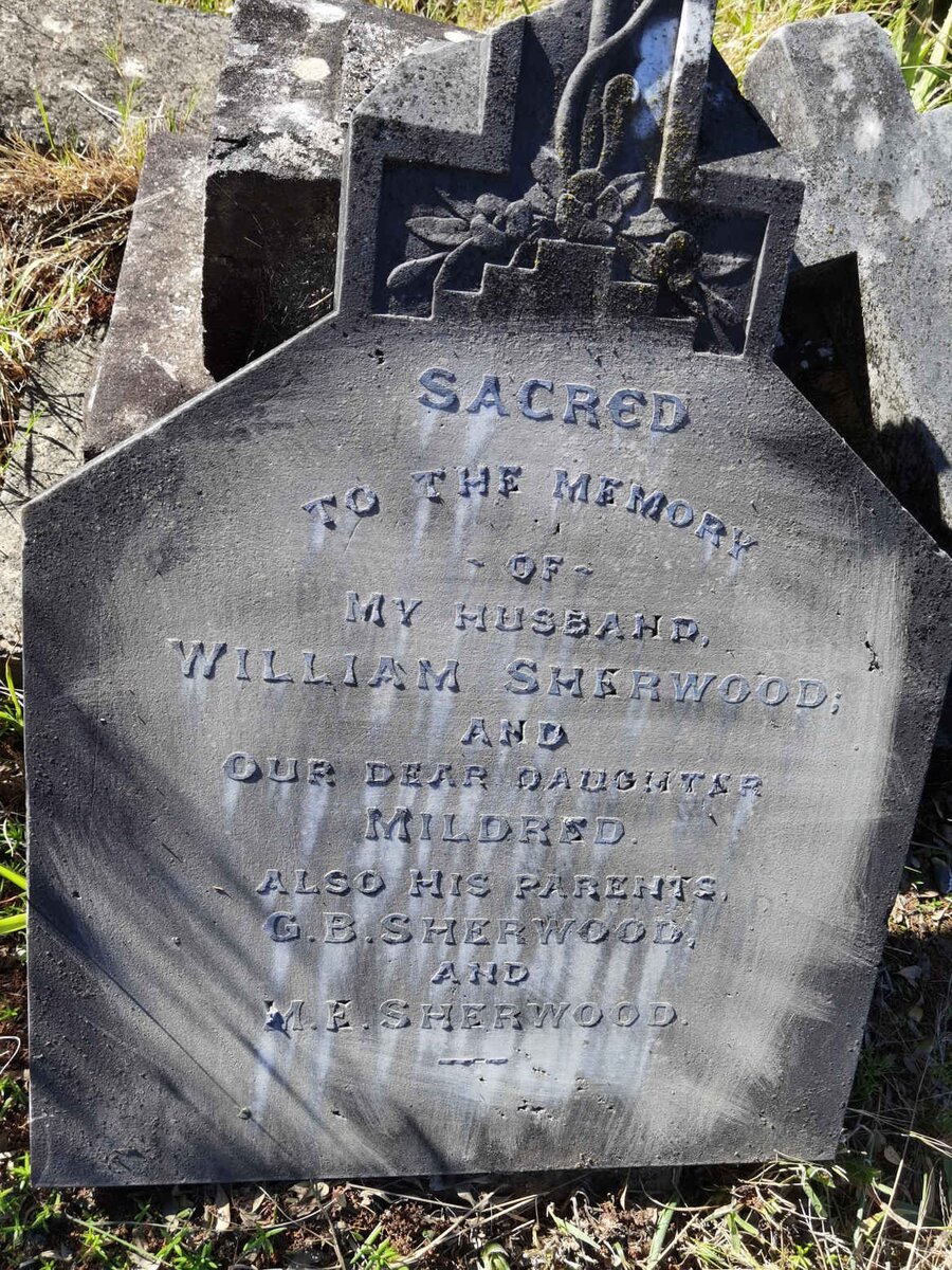 SHERWOOD William :: SHERWOOD Mildred :: SHERWOOD G.B. &amp; M.E.