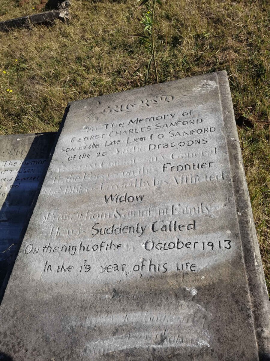 SANFORD George Charles -1913