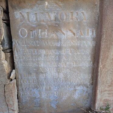 SMITH Hannah -1830 :: SMITH Amelia -1830