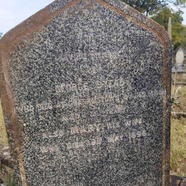 STEAD George -1888 & Mary -1896