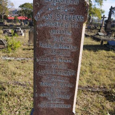 STEVENS A.E. :: STEVENS A.J. :: STEVENS W.H. :: STEVENS A.G. :: STEVENS C.E. :: STEVENS E.C.