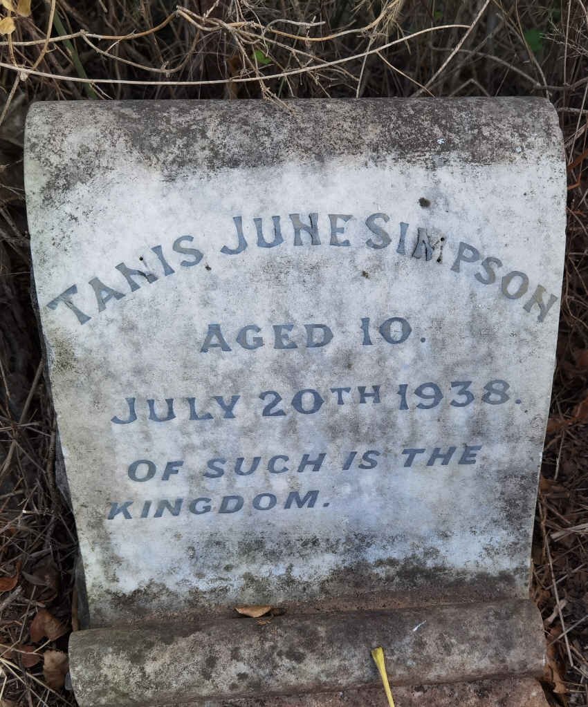 SIMPSON Tanis June -1938