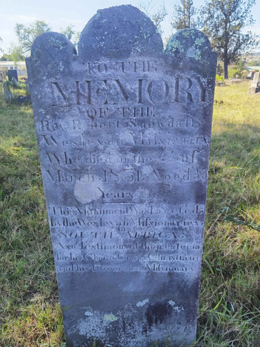 SNOWDALL Robert -1831