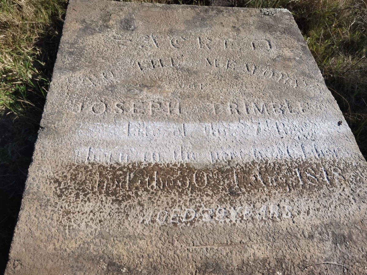 TRIMBLE Joseph -1818