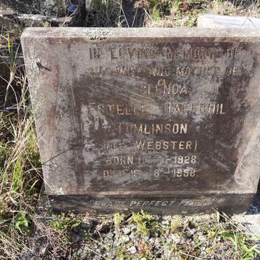 TOMLINSON Estelle Daffodil nee WEBSTER 1928-1958