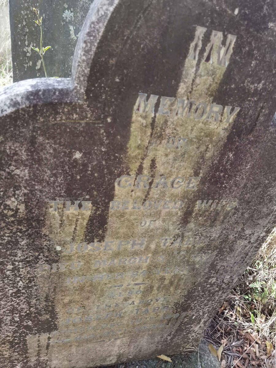 TABB Joseph -1897 &amp; Grace -1893