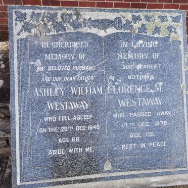 WESTAWAY Ashley William -1949 &amp; Florence M. -1975