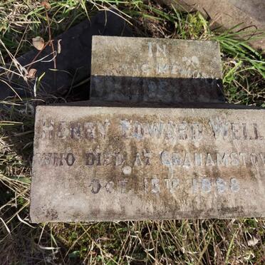 WELLS Henry Edward -1898