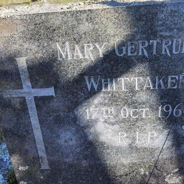 WHITTAKER Mary Gertrude -1960