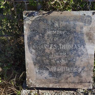 WEBB Charles Thomas &amp; Sarah
