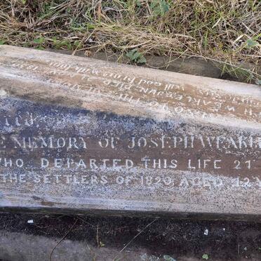 WEAKLEY Joseph -1863