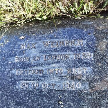 WEINRICH Max 1889-1940