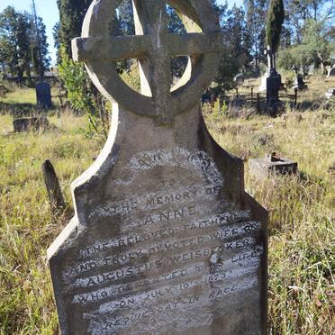 WEISBECKER Anne -1873