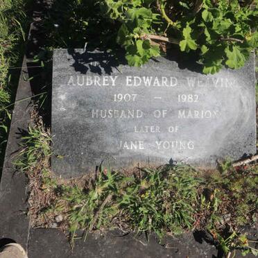 WEAVING Aubrey Edward 1907-1982