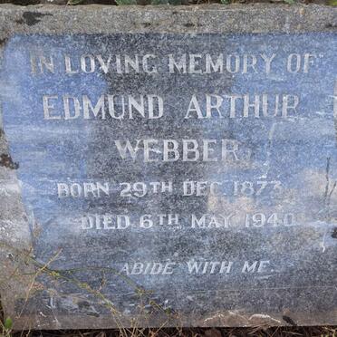 WEBBER Edmund Arthur 1873-1940