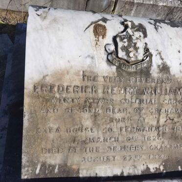 WILLIAMS Frederick Henry 1826-1885 _1