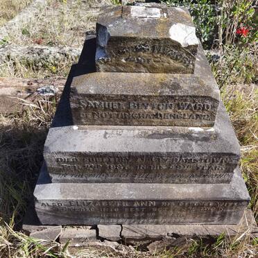 WARD Samuel Blyton -1887 &amp; Elizabeth Ann -1909