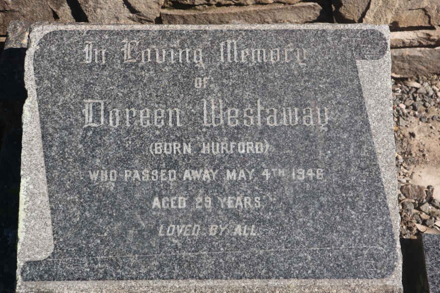 WESTAWAY Doreen nee HURFORD -1946