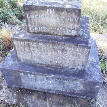 WARD Henry 1826-1874 :: WARD Jane 1850-1867