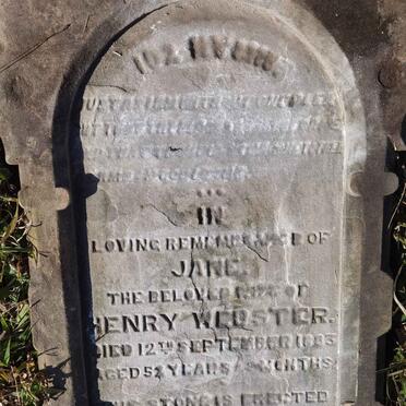 WEBSTER Jane -1883