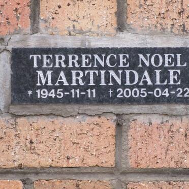 MARTINDALE Terrence Noel 1945-2005
