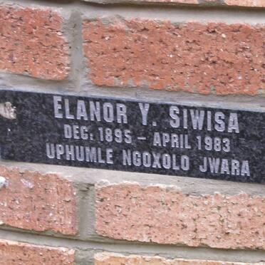 SIWISA Elanor Y. 1895-1983