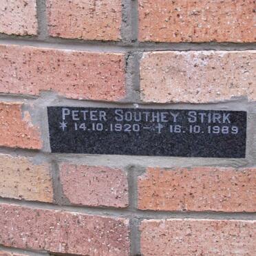 STIRK Peter Southey 1920-1989
