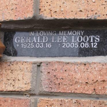 LOOTS Gerald Lee 1925-2005