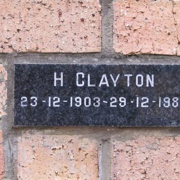 CLAYTON H. 1903-1984