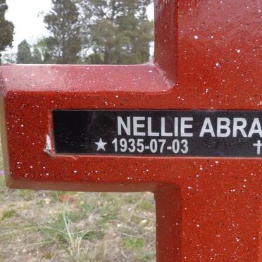 ABRAHAMS Nellie 1935-2010