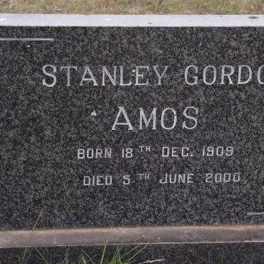 AMOS Stanley Gordon 1909-2000